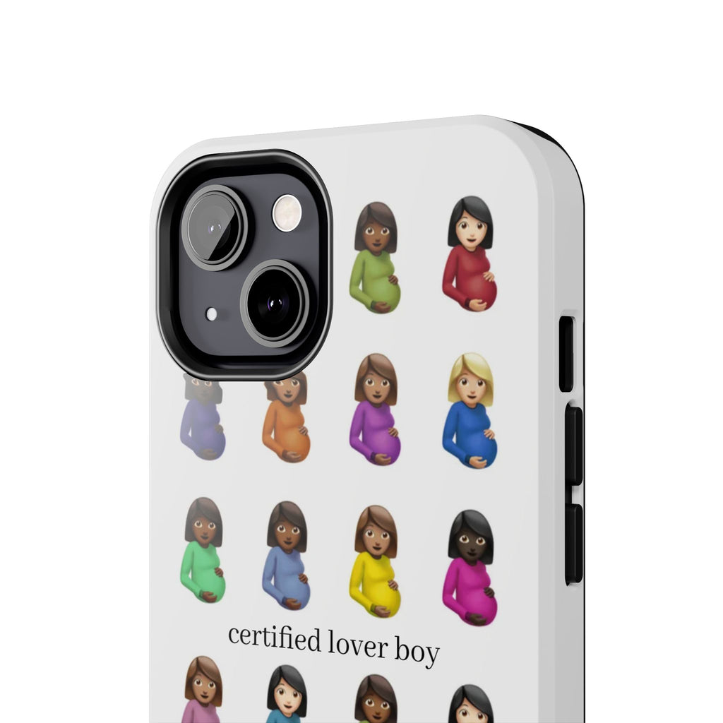 Certified lover boy iPhone case