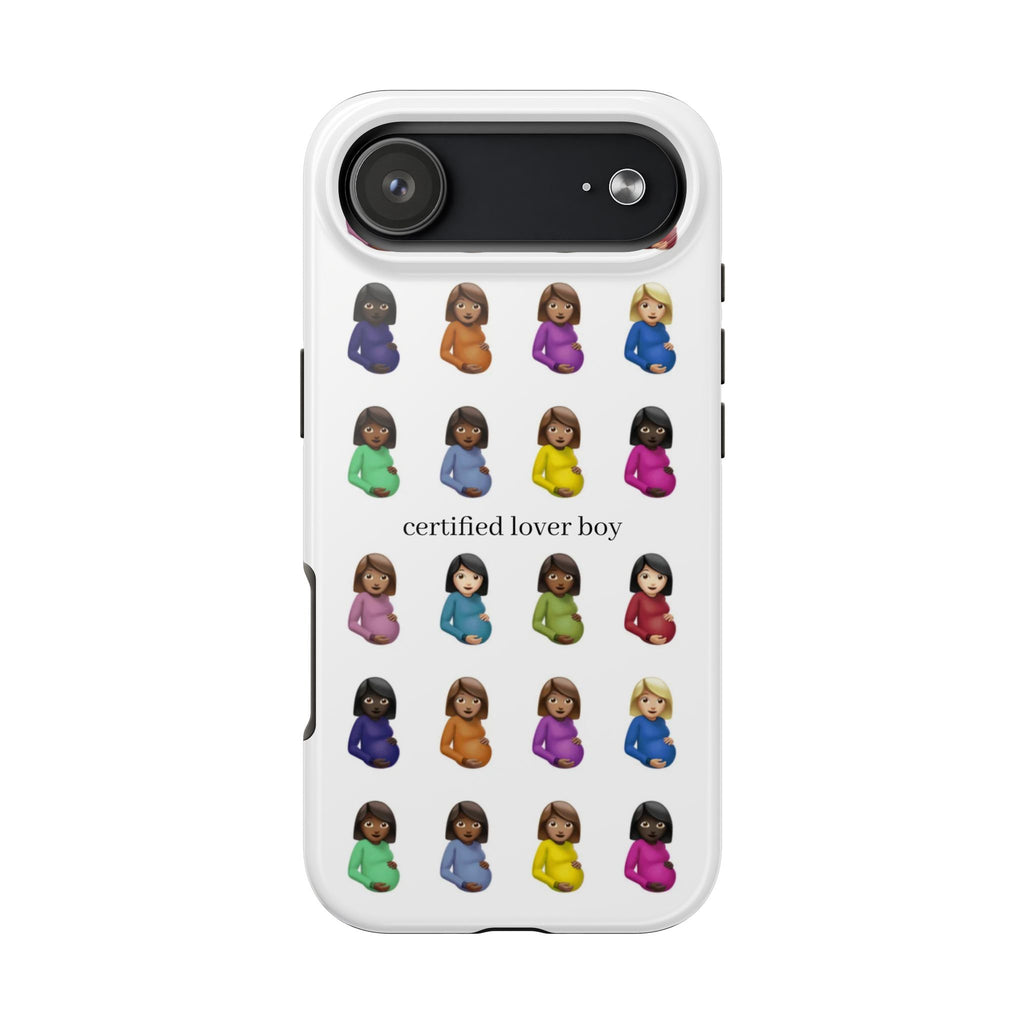 Certified lover boy iPhone case