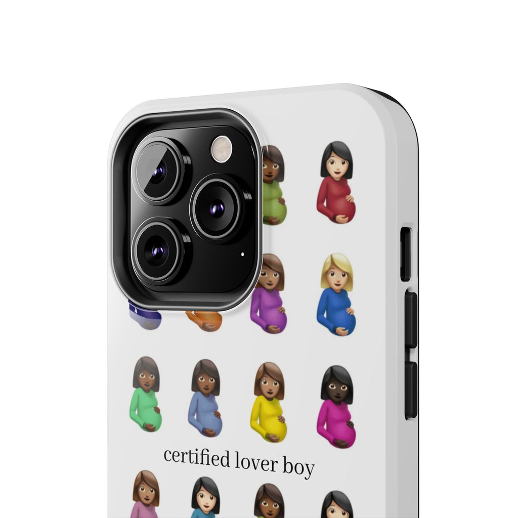 Certified lover boy iPhone case