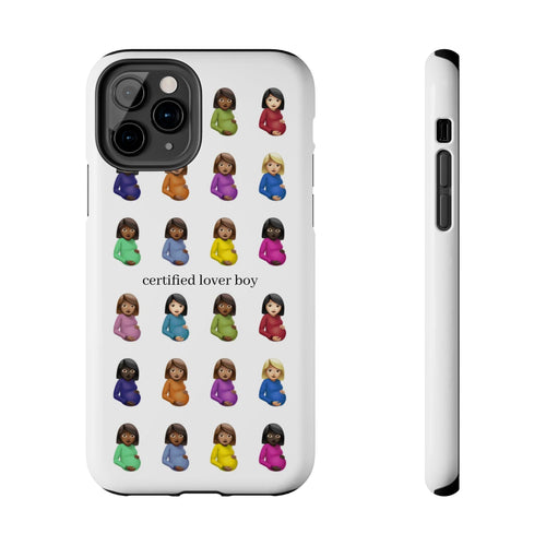 Certified lover boy iPhone case